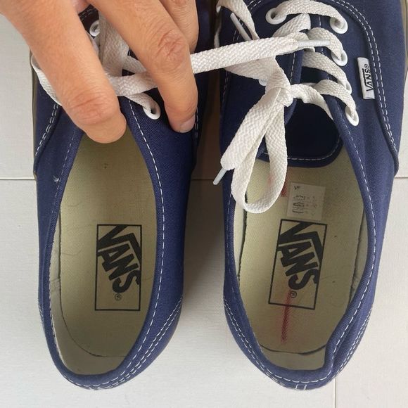 Vans Authentic Platform Low Top Canvas Sz 7.5 M/9 W - Picture 3 of 5